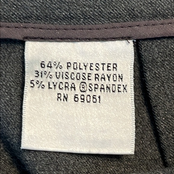 Talbots Gray Dress Pants Excellent Condition - Picture 4 of 8